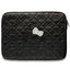 Hello Kitty Zip PU Quilted Bows dėklas 14" nešiojamajam kompiuteriui - juodas -- Laptop Bags