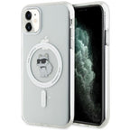 Karl Lagerfeld MagSafe dėklas iPhone 11/XR – skaidrus -- iPhone 11