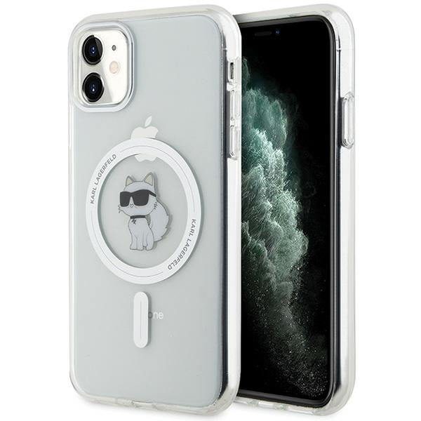 Karl Lagerfeld MagSafe dėklas iPhone 11/XR – skaidrus -- iPhone 11