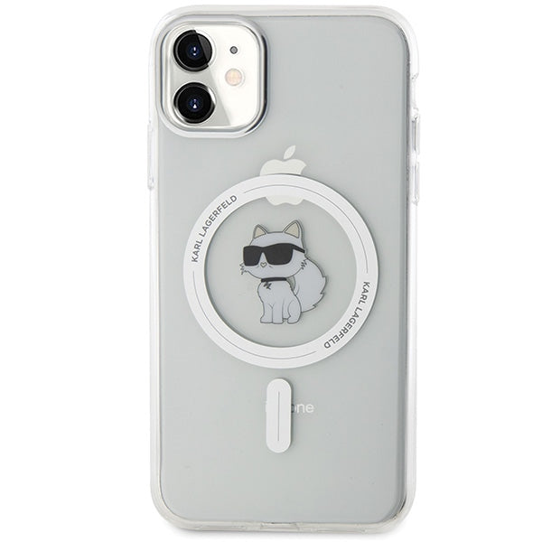 Karl Lagerfeld MagSafe dėklas iPhone 11/XR – skaidrus -- iPhone 11