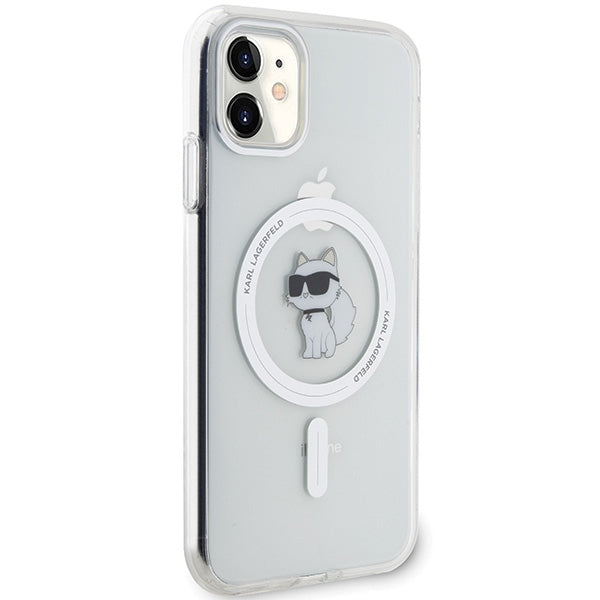 Karl Lagerfeld MagSafe dėklas iPhone 11/XR – skaidrus -- iPhone 11