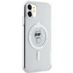 Karl Lagerfeld MagSafe dėklas iPhone 11/XR – skaidrus -- iPhone 11
