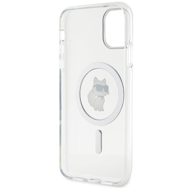 Karl Lagerfeld MagSafe dėklas iPhone 11/XR – skaidrus -- iPhone 11