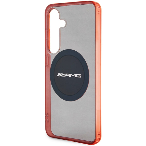 AMG skaidrus MagSafe dėklas Galaxy S24 – juodas