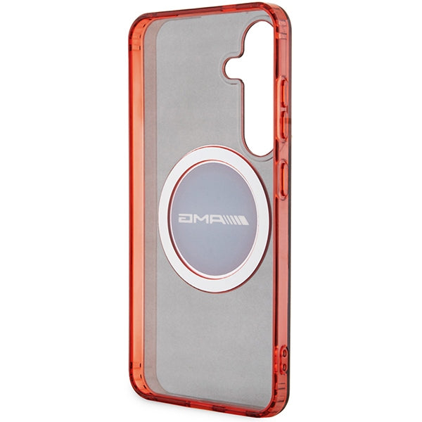 AMG skaidrus MagSafe dėklas Galaxy S24 – juodas