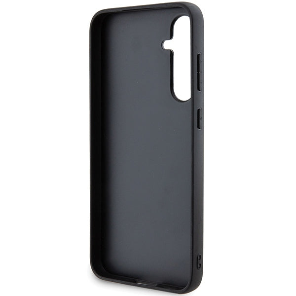 Ferrari „Twist Metal Logo“ dėklas Samsung Galaxy S23 FE – juodas