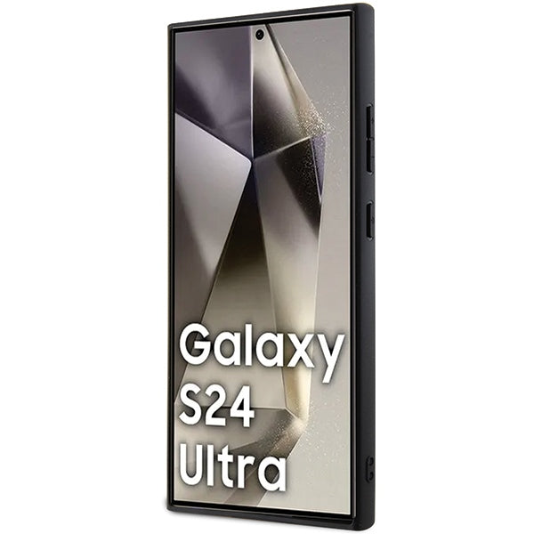 Ferrari Big SF Perforated dėklas Galaxy S24 Ultra – juodas