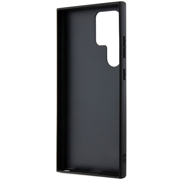 Ferrari Big SF Perforated dėklas Galaxy S24 Ultra – juodas