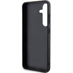 Ferrari Carbon Stitched Bottom dėklas Samsung Galaxy S24 – juodas
