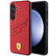 Ferrari Big SF Perforated dėklas Galaxy S24 – raudonas
