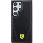 Ferrari MagSafe dėklas Samsung Galaxy S24 Ultra – juodas