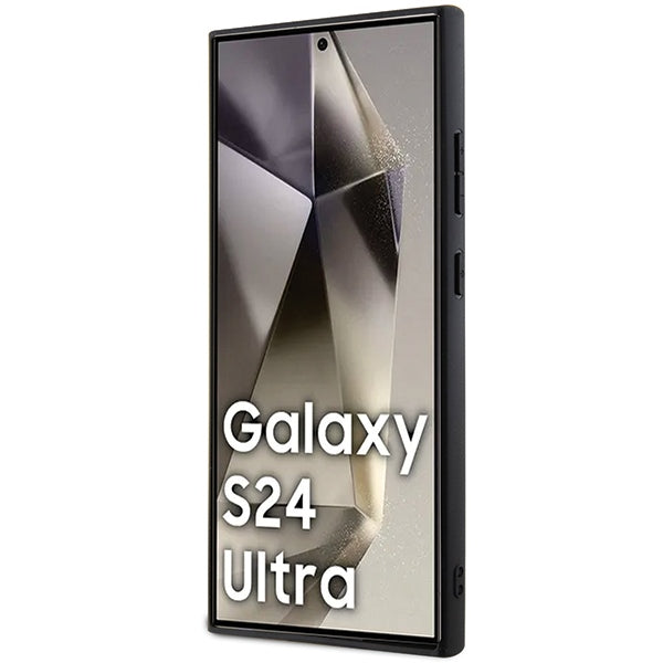 Ferrari MagSafe dėklas Samsung Galaxy S24 Ultra – juodas