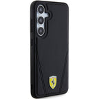 Ferrari MagSafe dėklas Samsung Galaxy S24 – juodas