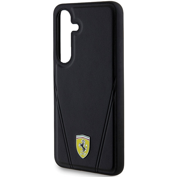 Ferrari MagSafe dėklas Samsung Galaxy S24 – juodas