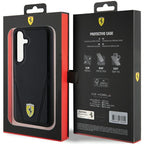 Ferrari MagSafe dėklas Samsung Galaxy S24 – juodas