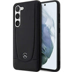 Mercedes-Benz odinis dėklas Samsung Galaxy S23 FE – juodas
