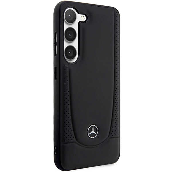 Mercedes-Benz odinis dėklas Samsung Galaxy S23 FE – juodas
