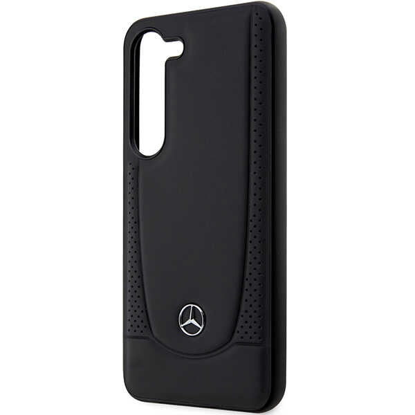 Mercedes-Benz odinis dėklas Samsung Galaxy S23 FE – juodas