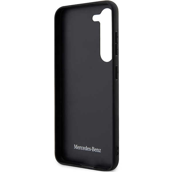 Mercedes-Benz odinis dėklas Samsung Galaxy S23 FE – juodas