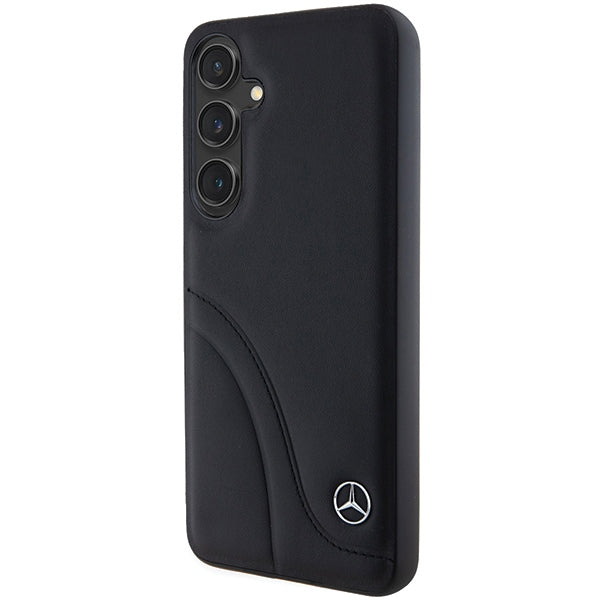 Mercedes-Benz odinis dėklas Samsung Galaxy S24 – juodas