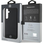 Mercedes-Benz odinis MagSafe dėklas Galaxy S24+ – juodas