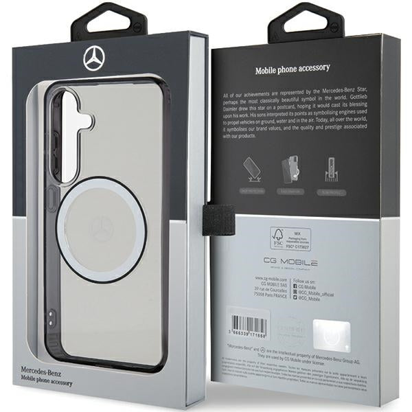 Mercedes-Benz MagSafe dėklas Samsung Galaxy S24 – skaidrus -- Samsung Galaxy S24