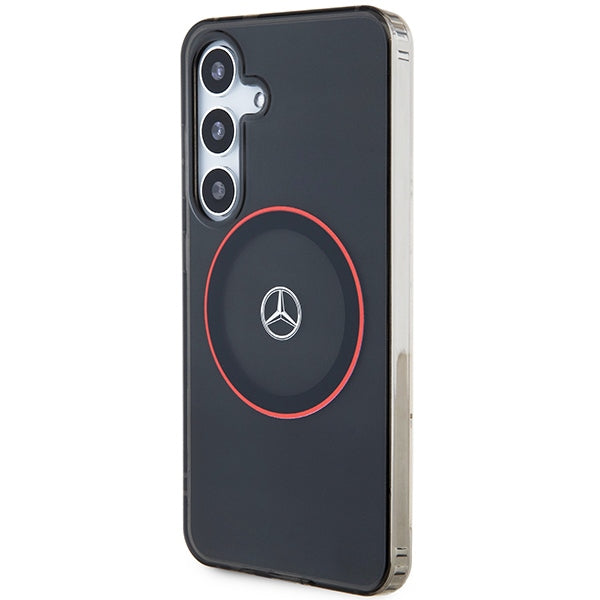 Mercedes MagSafe dėklas Samsung Galaxy S24 – juodas -- Samsung Galaxy S24