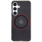 Mercedes MagSafe dėklas Samsung Galaxy S24 – juodas -- Samsung Galaxy S24