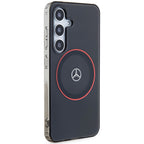 Mercedes MagSafe dėklas Samsung Galaxy S24 – juodas -- Samsung Galaxy S24