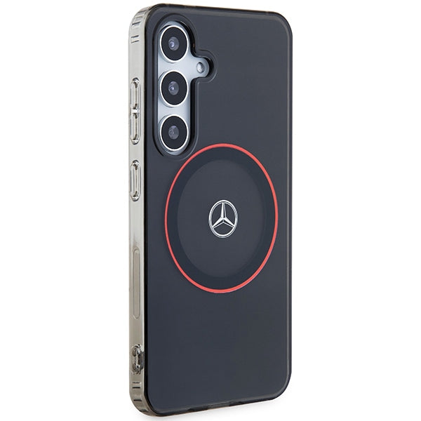 Mercedes MagSafe dėklas Samsung Galaxy S24 – juodas -- Samsung Galaxy S24