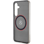 Mercedes MagSafe dėklas Samsung Galaxy S24 – juodas -- Samsung Galaxy S24