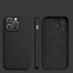Silikoninis dėklas Samsung Galaxy S24+ – juodas