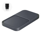 Samsung Duo EP-P5400TBEGEU 15W indukcinis įkroviklis su sieniniu įkrovikliu ir maitinimo laidu - juodas