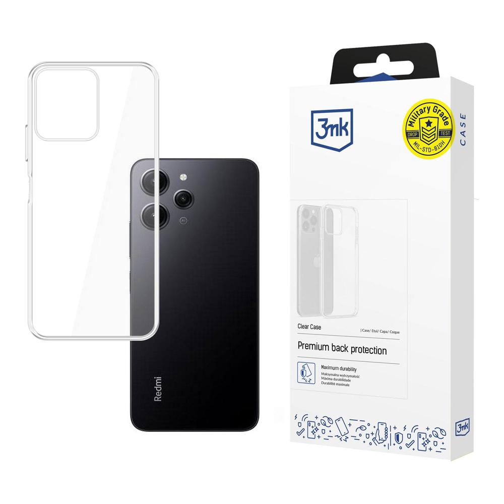 3mk Clear Case, skirtas Xiaomi Redmi 12 – skaidrus -- Xiaomi Redmi 12