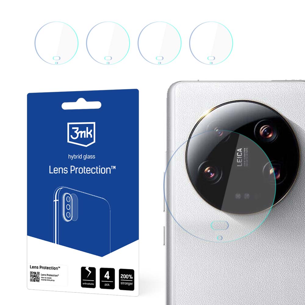 3mk Lens Protection™ hibridinis fotoaparato stiklas, skirtas Xiaomi 14 Ultra
