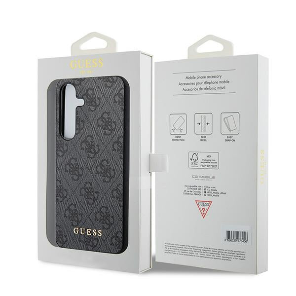 Guess dėklas Samsung Galaxy S24 – juodas