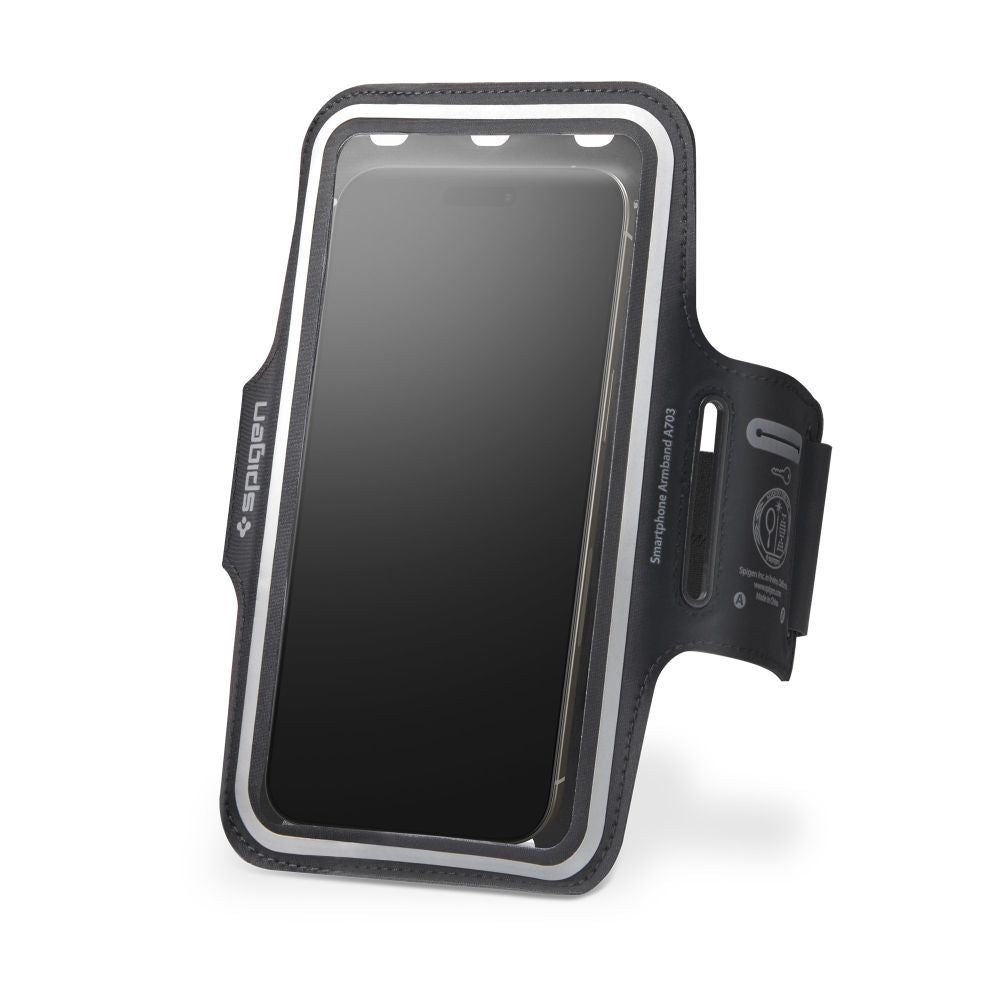 Spigen A703 sporto dirželis 6,9" - juodas -- Uncategorized