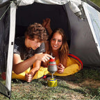 Lengviausia turisto viryklė dujų kasetėms (vožtuvas ar sriegis) HIKER 70gram 2.4kW -- Uncategorized