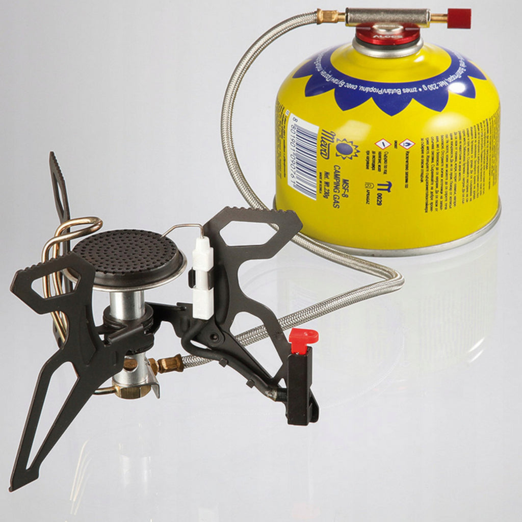 Turisto viryklė su dujų šildytuvu ir piezo uždegikliu SPIDER PRO 3kW -- Uncategorized