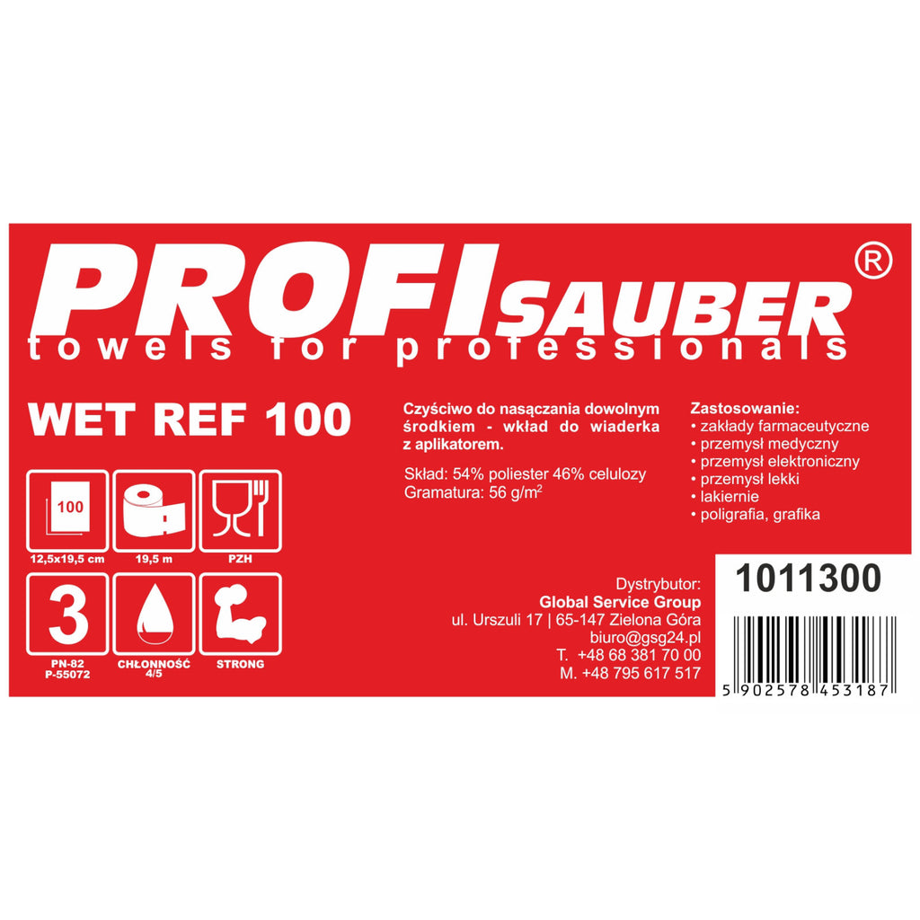 POWER ProfiSauber WET REF 100 valymo šluosčiai - INTARPAS -- Uncategorized