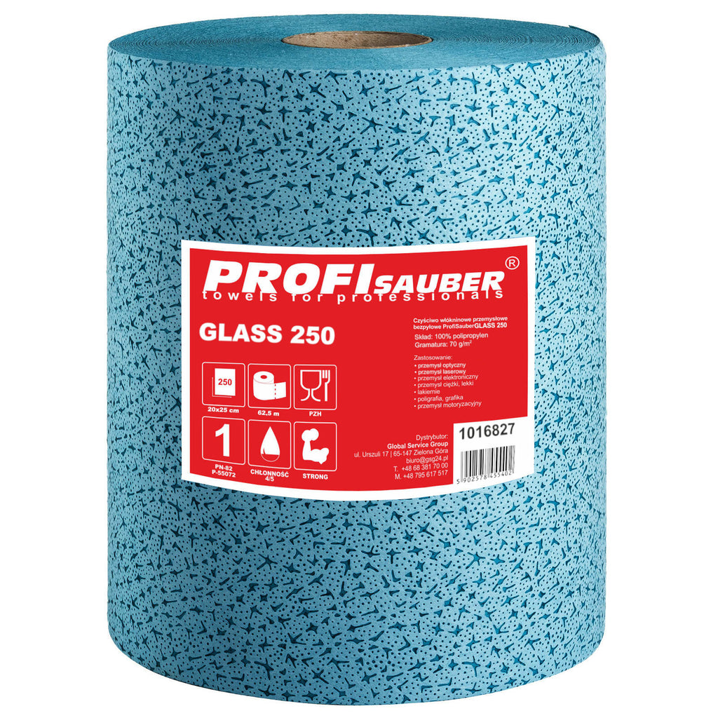 Be dulkių neaustinis valymo audinis stiklui ir optikai GLASS 250 -- Uncategorized
