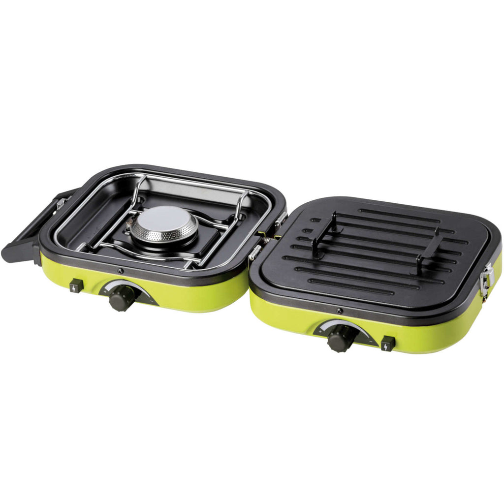 DUAL COMPACT + GRILL dviguba turisto viryklė -- Uncategorized
