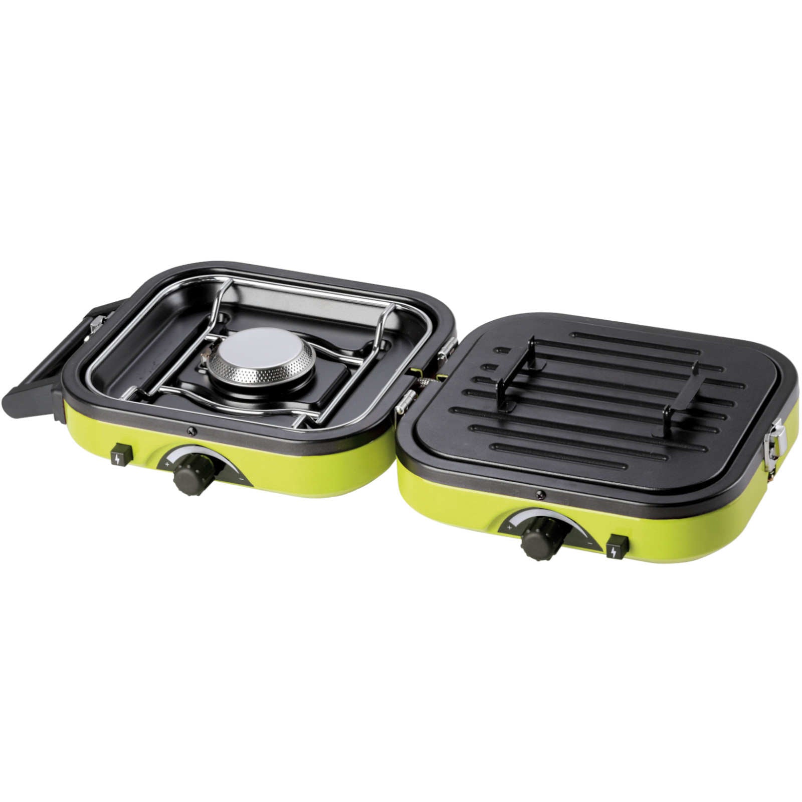 DUAL COMPACT + GRILL dviguba turisto viryklė -- Uncategorized