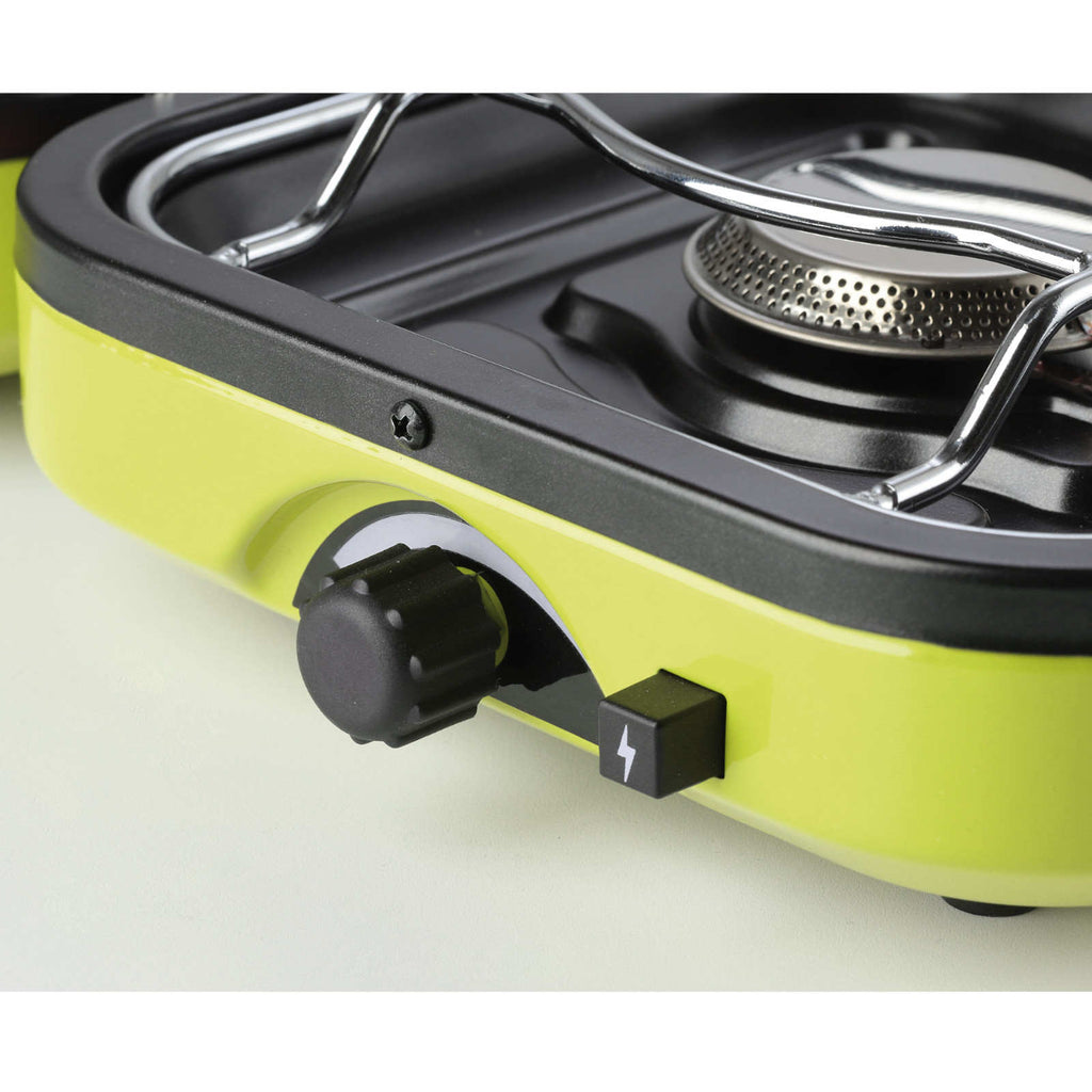 DUAL COMPACT + GRILL dviguba turisto viryklė -- Uncategorized
