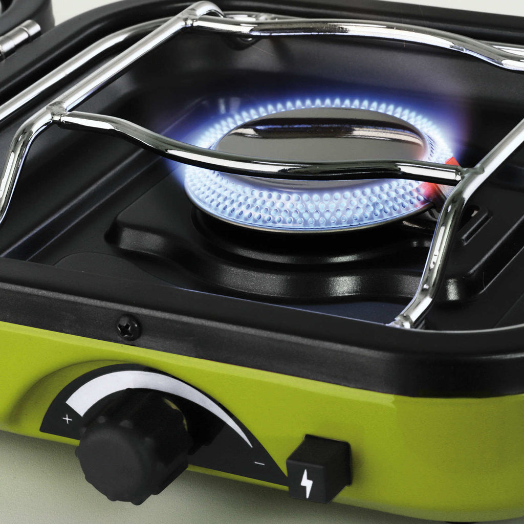 DUAL COMPACT + GRILL dviguba turisto viryklė -- Uncategorized