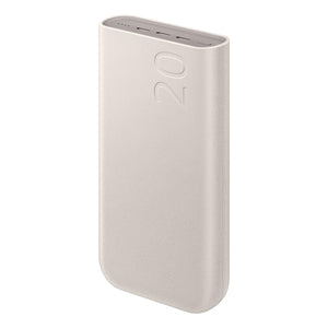 Samsung Išorinė baterija EB-P4520XUEGEU 20000mAh 3x USB-C 45W SFC - smėlio -- Powerbanks
