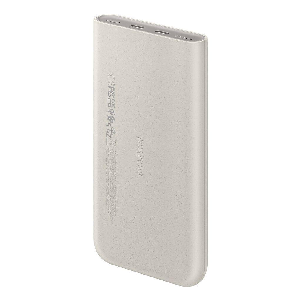 Samsung Išorinė baterija EB-U2510XUEGEU indukcinė 10000mAh 2x USB-C 25W SFC - smėlio