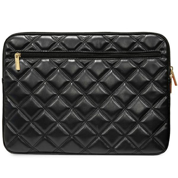 Guess Quilted 4G dėklas 14" nešiojamajam kompiuteriui - juodas -- Laptop Bags
