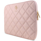Guess Quilted 4G dėklas 14" nešiojamajam kompiuteriui - rožinis -- Laptop Bags