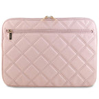 Guess Quilted 4G dėklas 14" nešiojamajam kompiuteriui - rožinis -- Laptop Bags